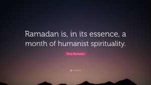 The Essence of Ramadan
